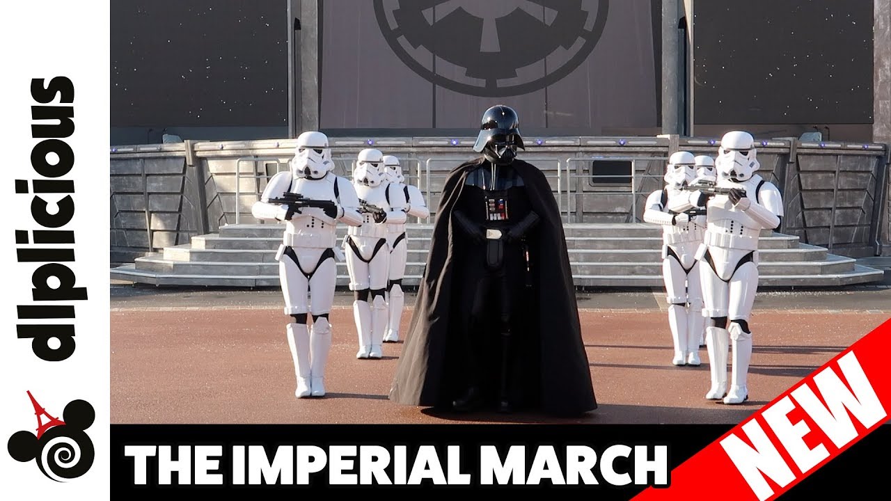 The Imperial March - Legends of the Force 2019 at Disneyland Paris