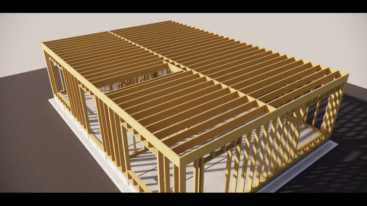 01 frame Houtskeletbouw woning