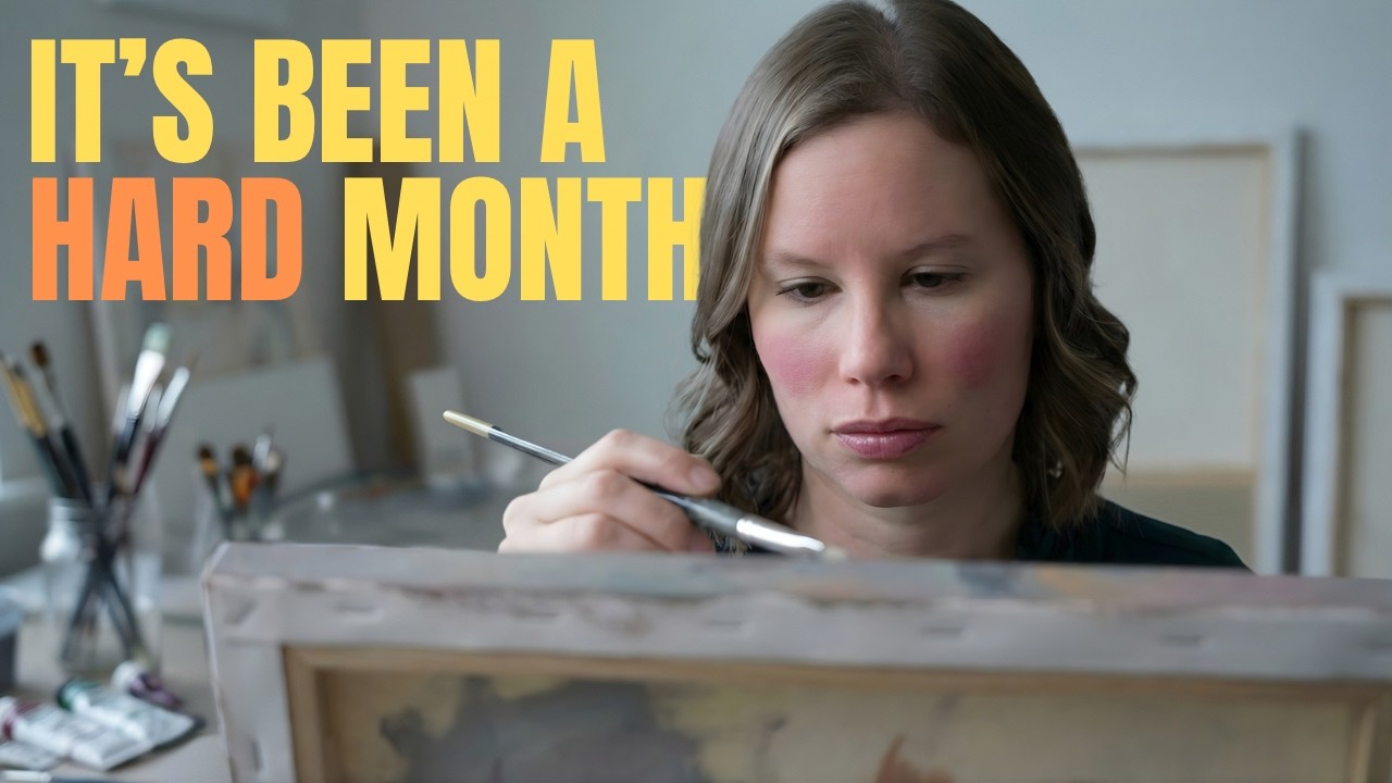 Art Vlog - Realistic UPS and DOWNS of a Professional Artist