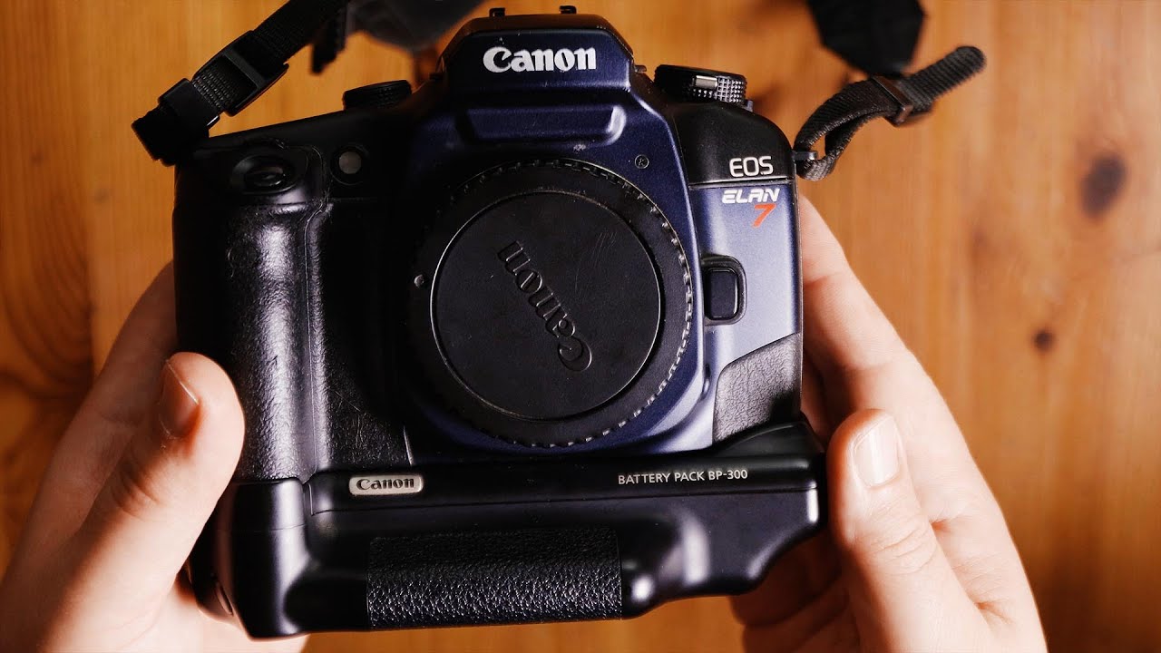 Dusting off my Canon Elan 7 35mm film camera
