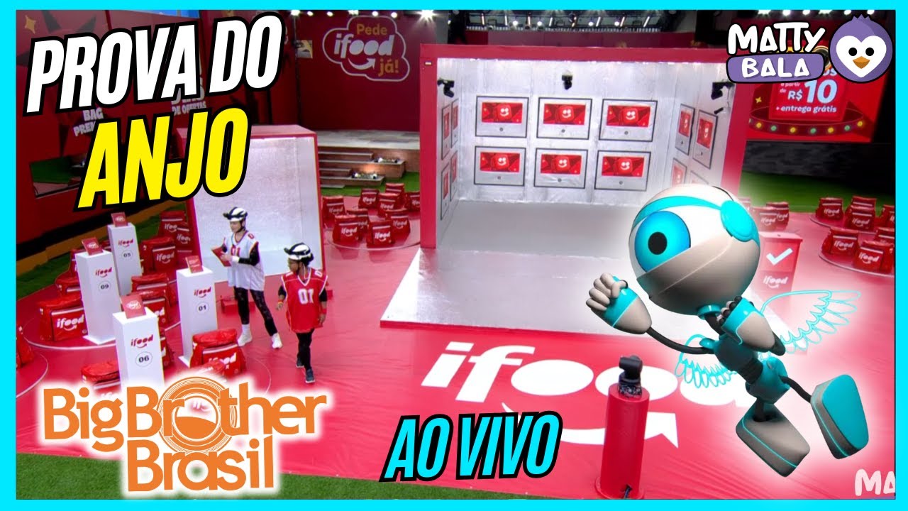 🔵 PROVA DO ANJO AO VIVO - BIG BROTHER BRASIL - GLOBOPLAY - BBB 26 #bbb #BBB26