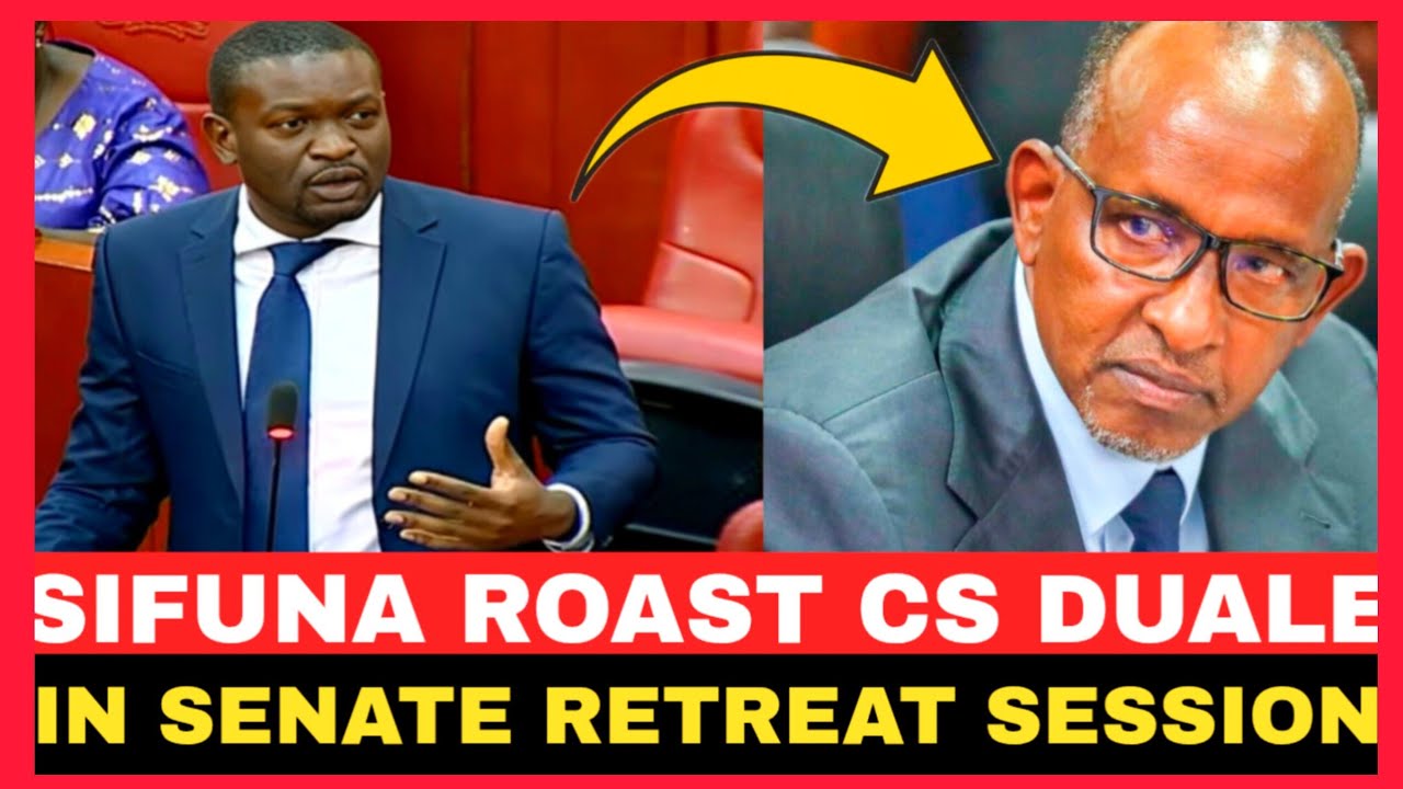 SIFUNA ROAST CS DUALE IN SENATE RETREAT OVER SHA SCANDLE 