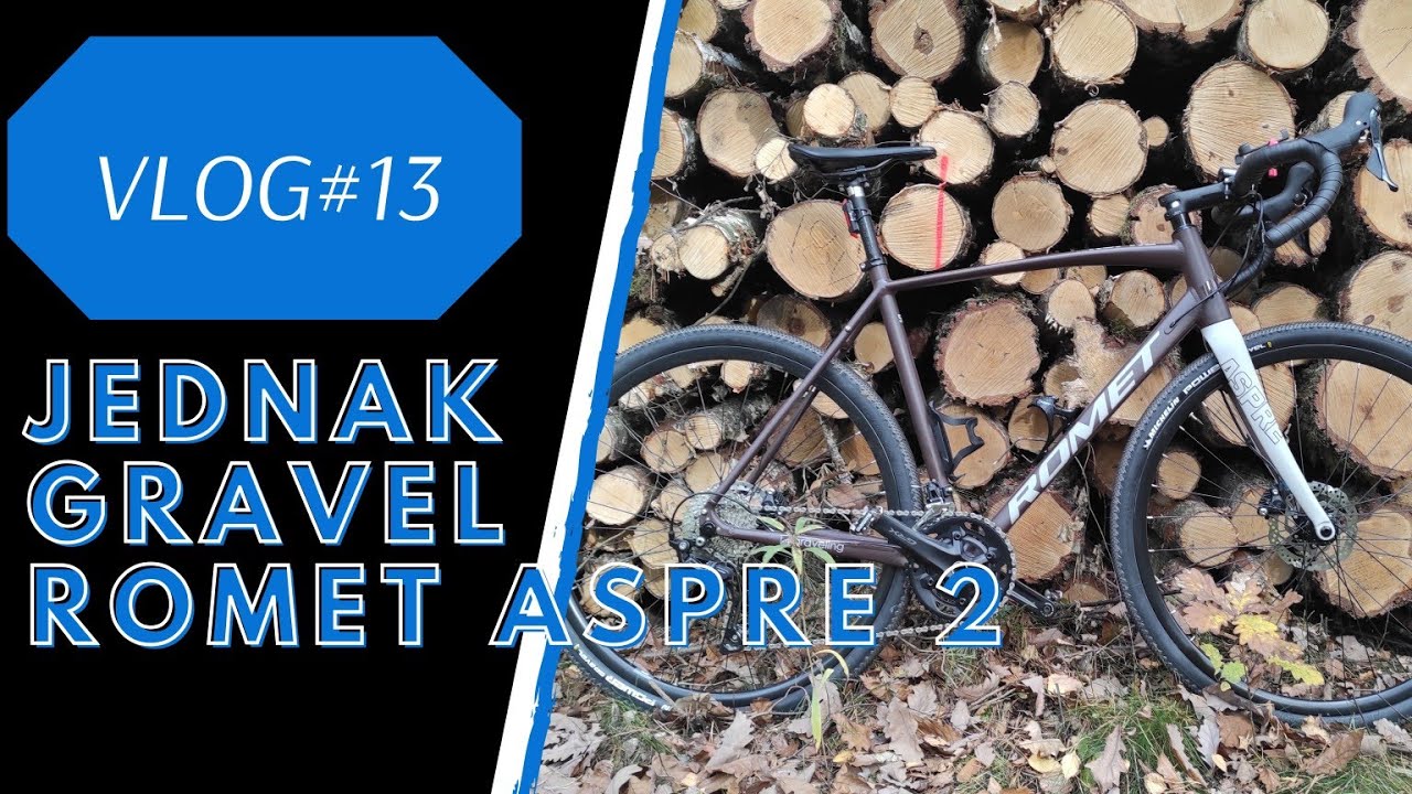 VLOG#13 Jednak gravel. Romet Aspre 2 2021.