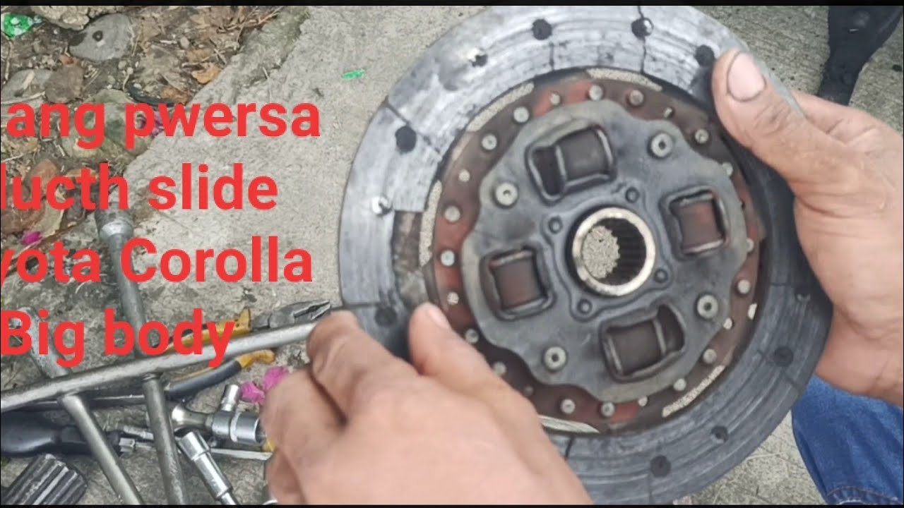 Walang pwersa Clutch slide Toyota Corolla big body