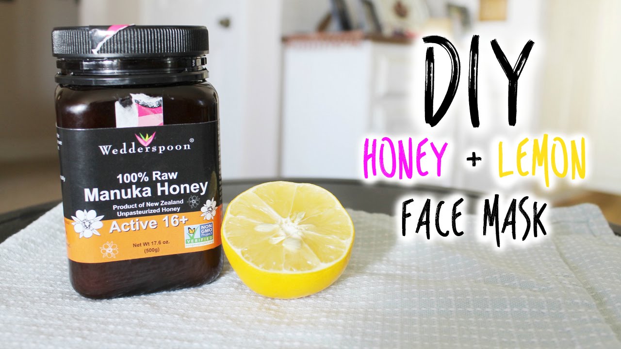 DIY: Honey + Lemon Face Mask | vlogwithkendra