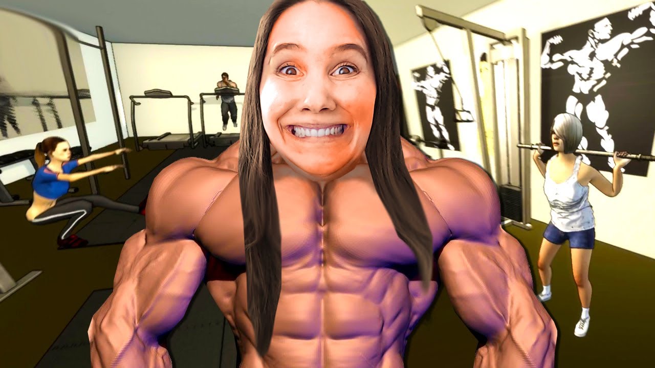 Menin SALILLE EKAA KERTAA & MUA KIUSATTIIN SIELLÄ. (Gym Simulator)