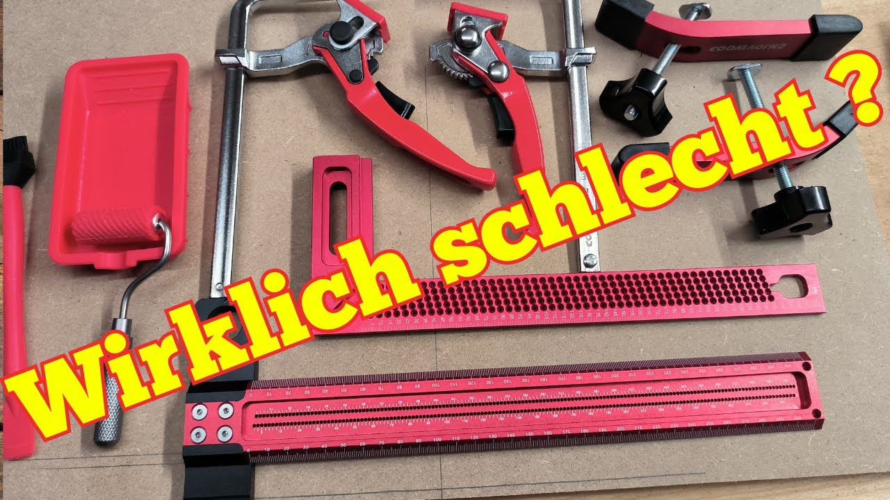 China Woodworking Tools im Test  #Banggood