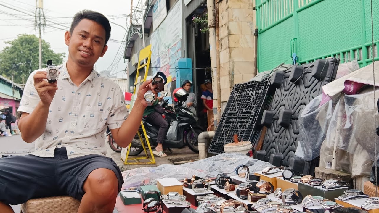 🚀SUPER CLONE 1:1🚀 SEMUA BRAND JAM TANGAN BRANDED BERKUALITAS DIJUAL DI PASAR LOAK JEMBATAN ITEM‼️