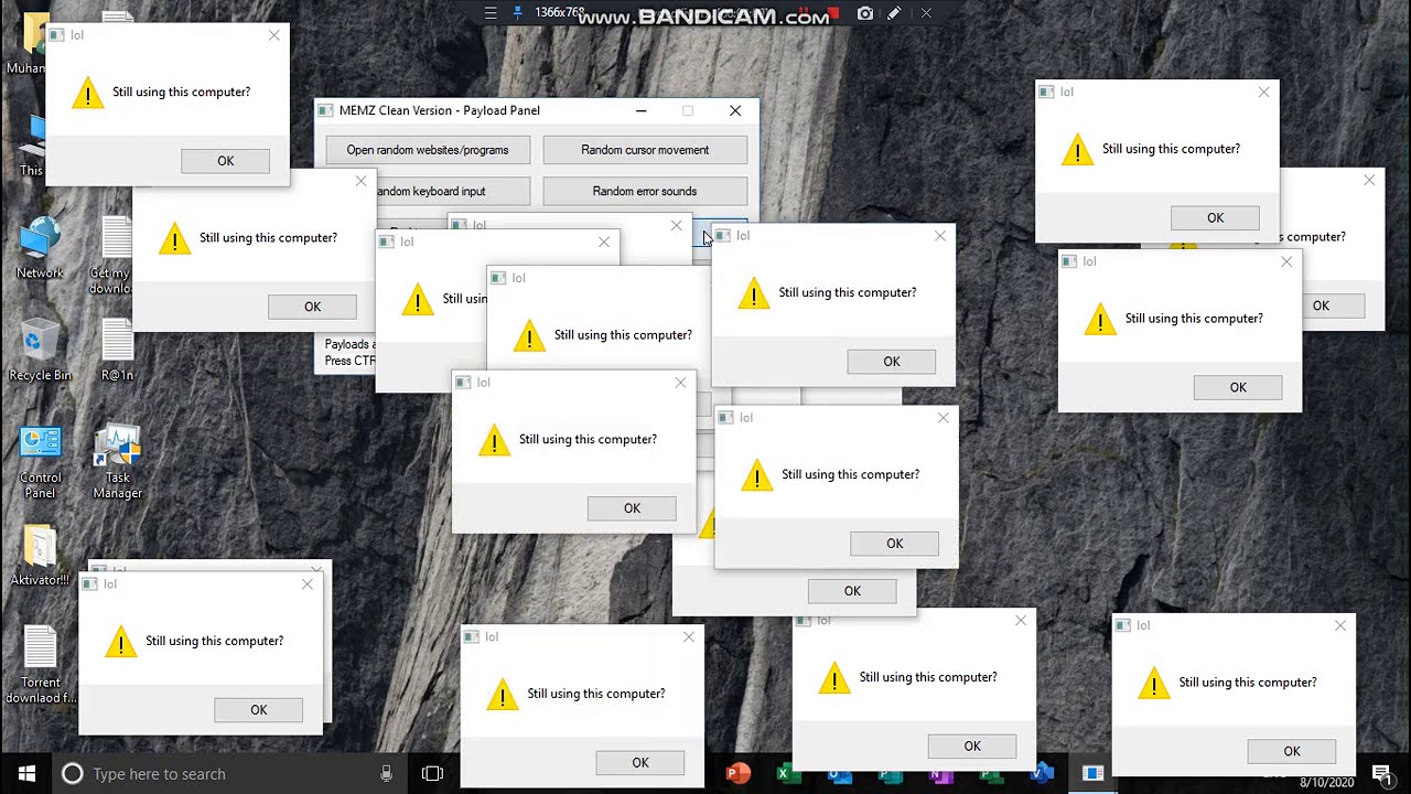 MEMZ 4.0 Clean On A real Computer
