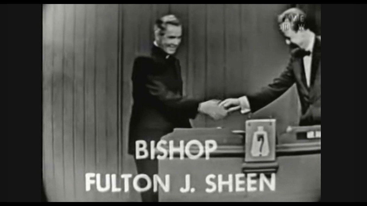 Fulton Sheen - What's My Line? 1956
