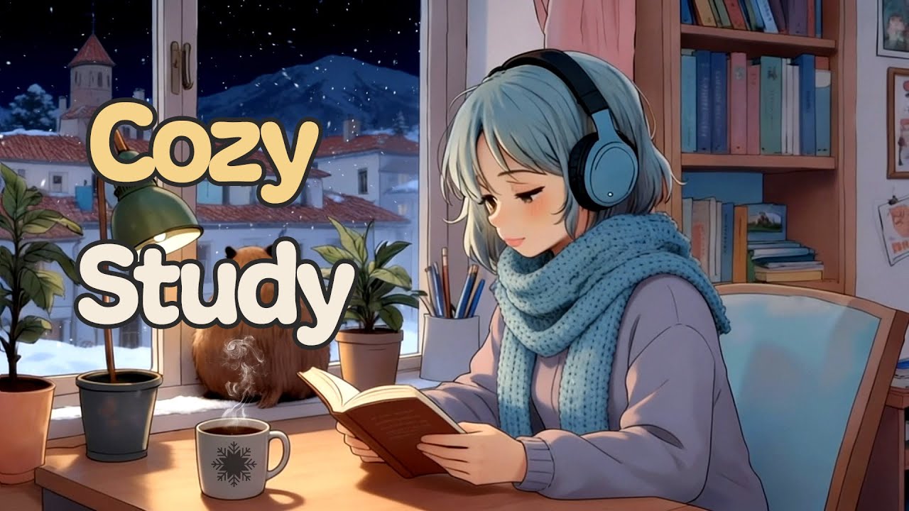 Winter LoFi Beats for Cozy Study ❄️☕ | Chill Hip Hop & Relaxing Focus