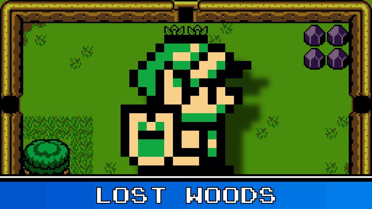 Lost Woods 8 Bit Remix - The Legend of Zelda: Ocarina of Time