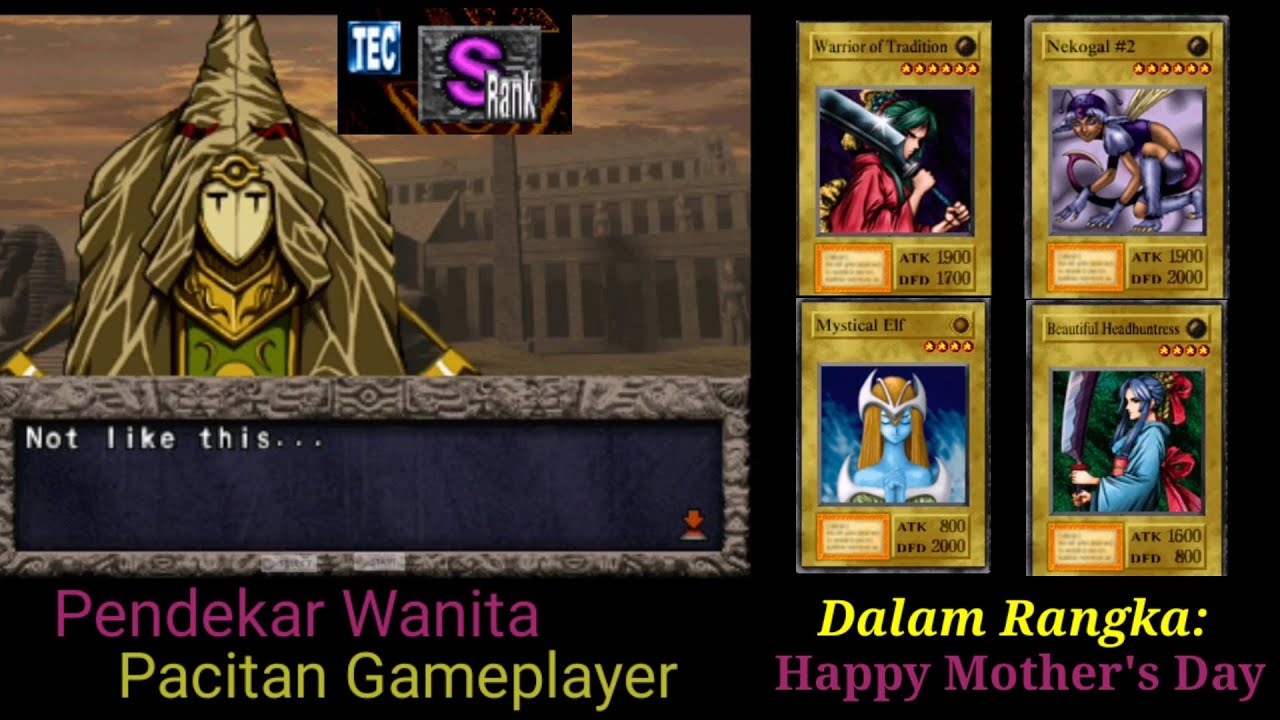 Yugioh Desert Mage Yu-Gi-Oh! Forbidden Memories Campaign Female Cards