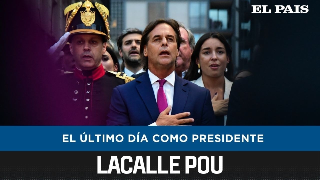 Despedida a Lacalle Pou como presidente en su último día:“No hay cosa más linda que servir al país