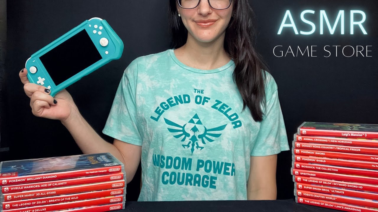 ASMR Game Store - Nintendo Switch l Soft Spoken, Personal Attention