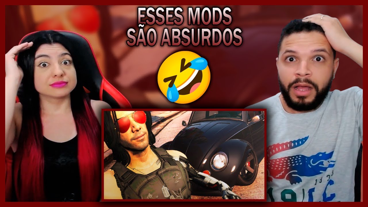 GTA V PC - Um Tapa nos MODS! | Games EduUu (REACT)