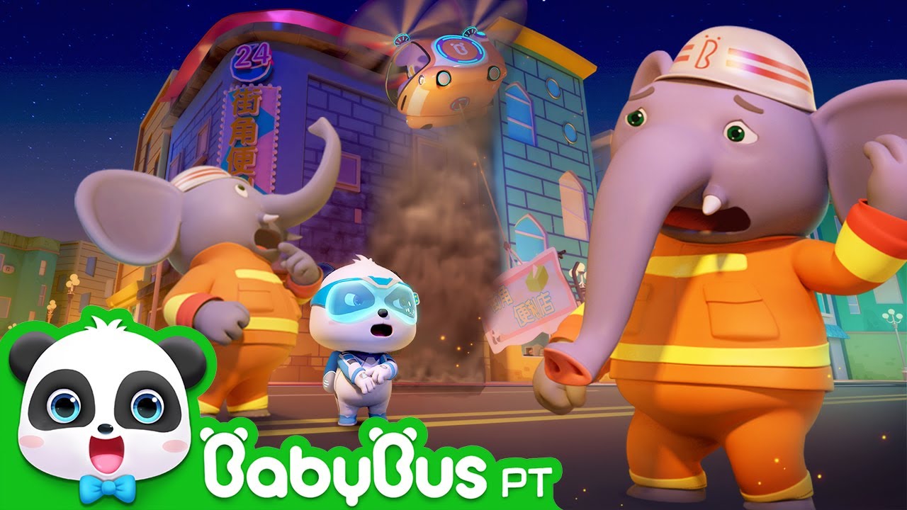 Ação! Super Panda!  🎬  | Super Equipe de Resgate | Desenhos Animados | BabyBus Português