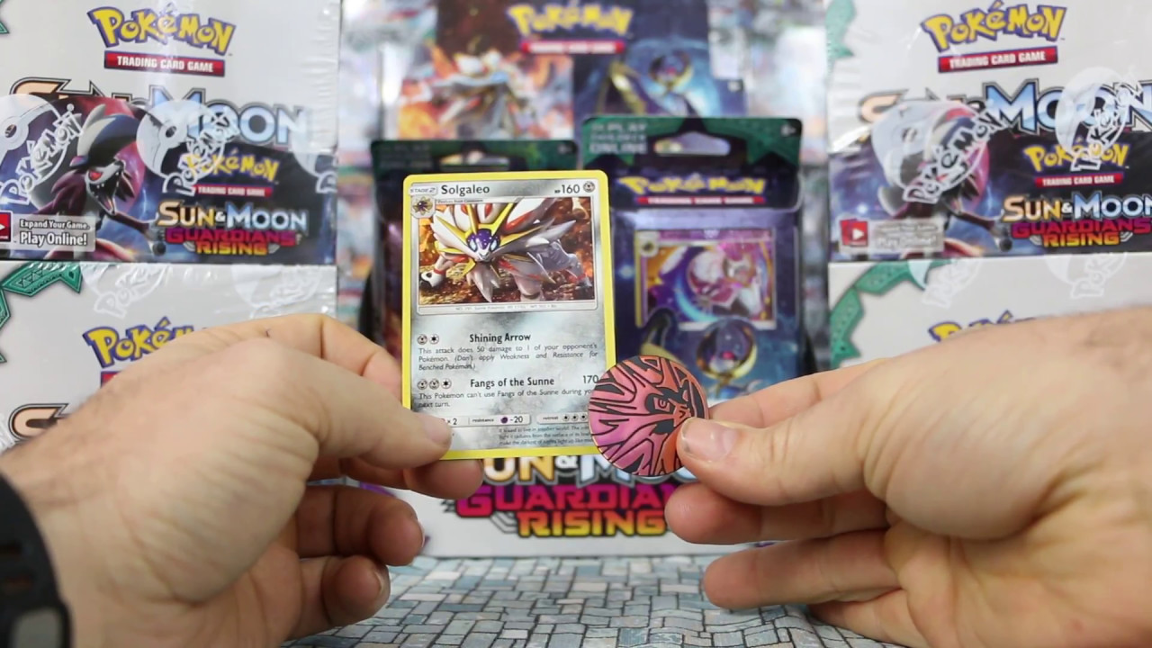 Solgaleo - Steel Sun Theme Deck Opening - Guardians Rising