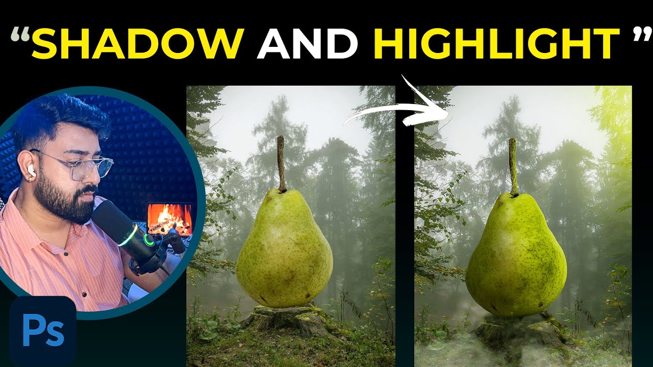 Photoshop Shadow & Highlight: Full 10-Min Beginner Class | SB PRODUCTIONS