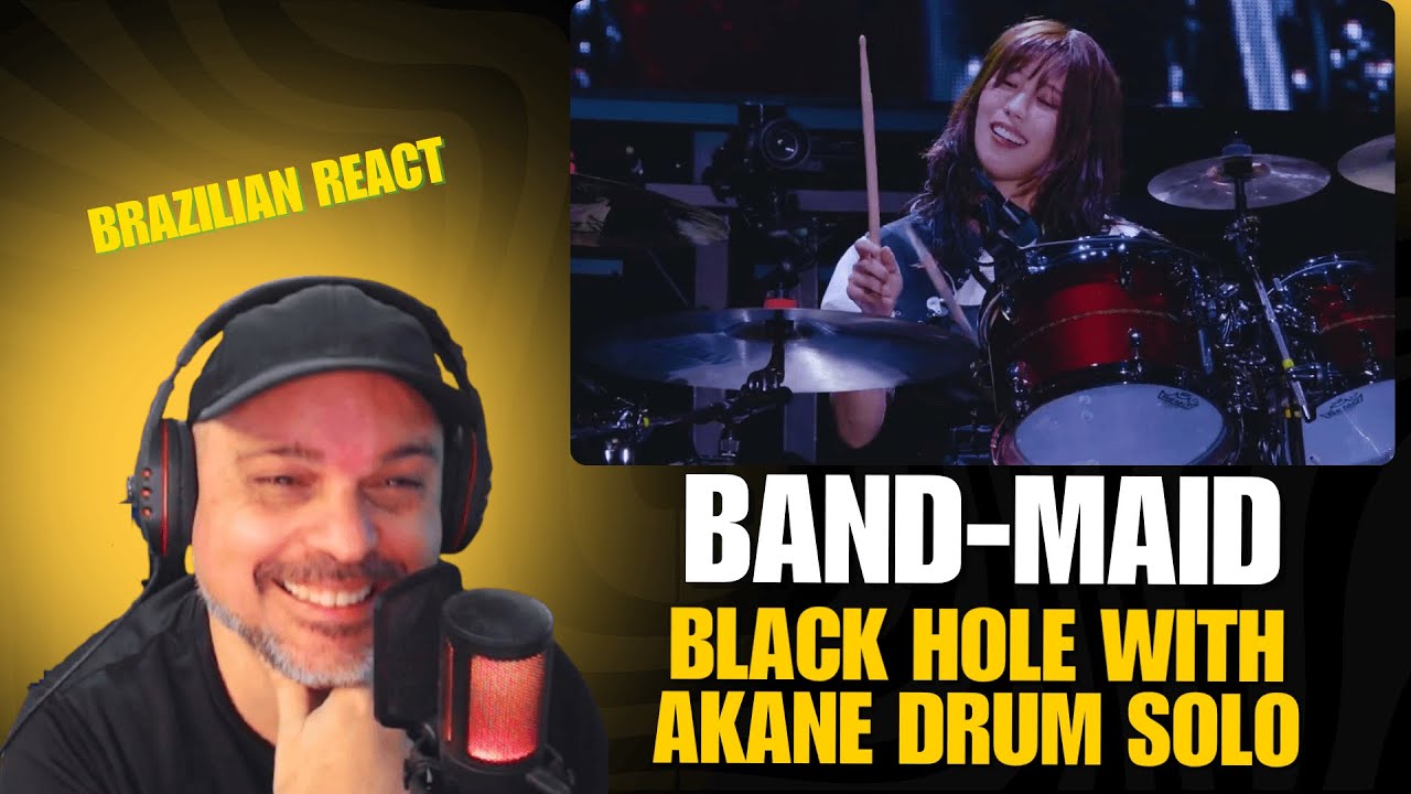 Reaction: BAND-MAID – Black Hole (with Akane Drum Solo)