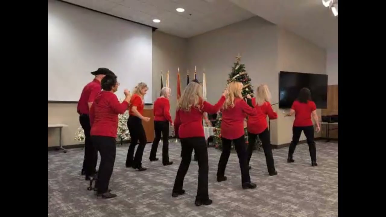 BOOGIE WOOGIE BUGLE BOY DANCE DEMO.   PERFORMED AT THE VETERANS HOME IN IVANS, UTAH