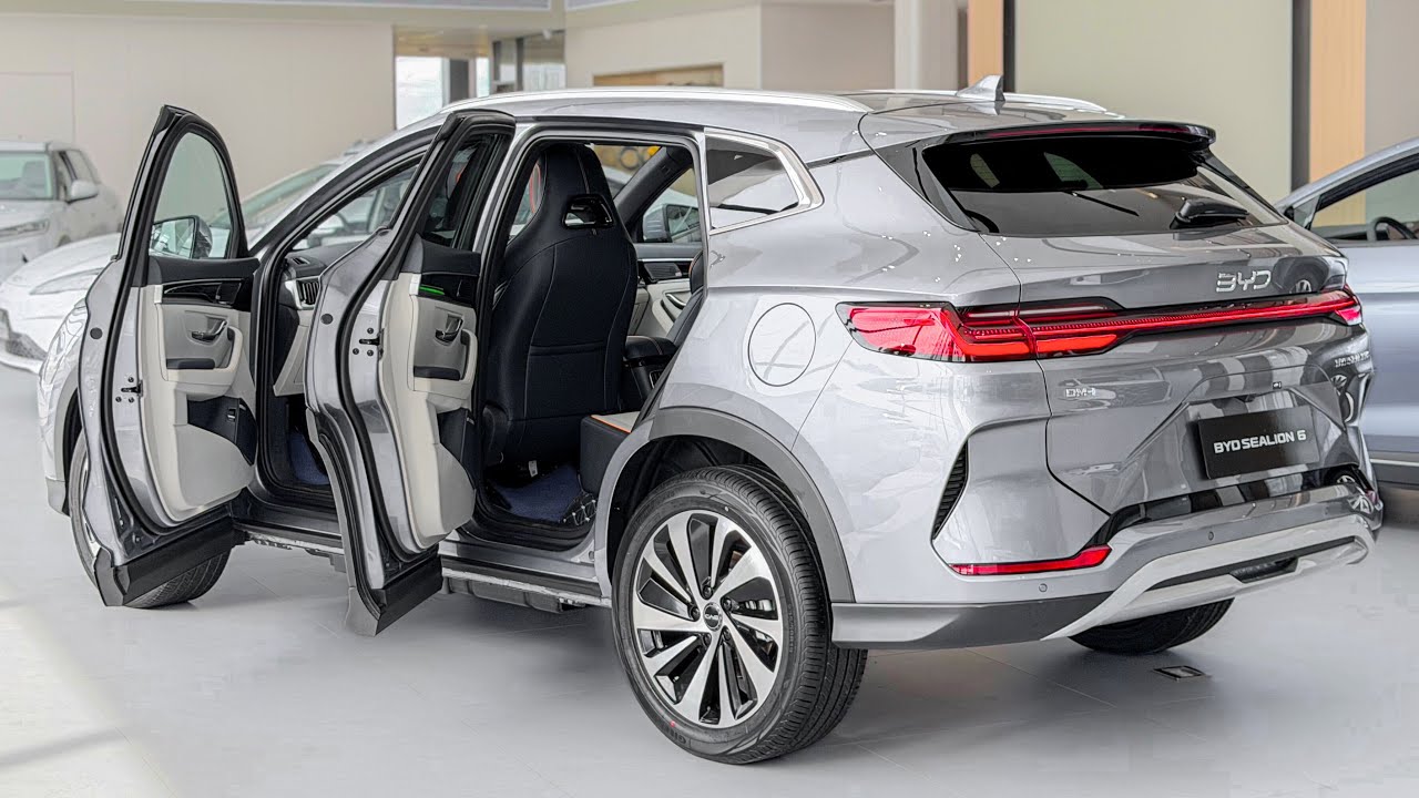 2025 BYD SEALION 6 DM-i - Luxury EV SUV | Grey Color