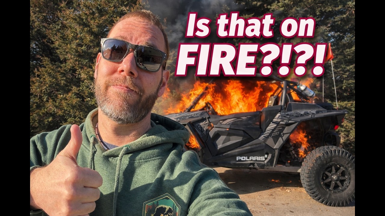 It's Sunday Funday, so we take the RZR out for a rip!!