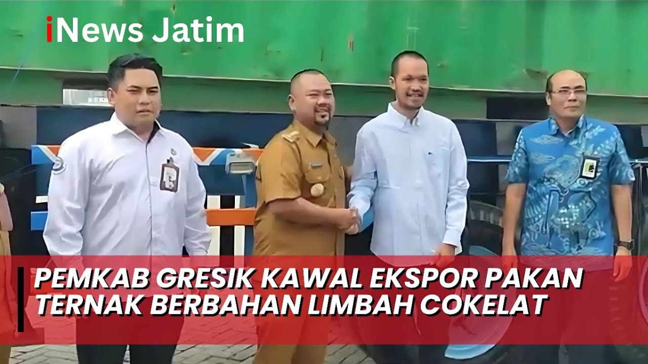 Pemkab Gresik Kawal Ekspor Pakan Ternak Berbahan Limbah Cokelat