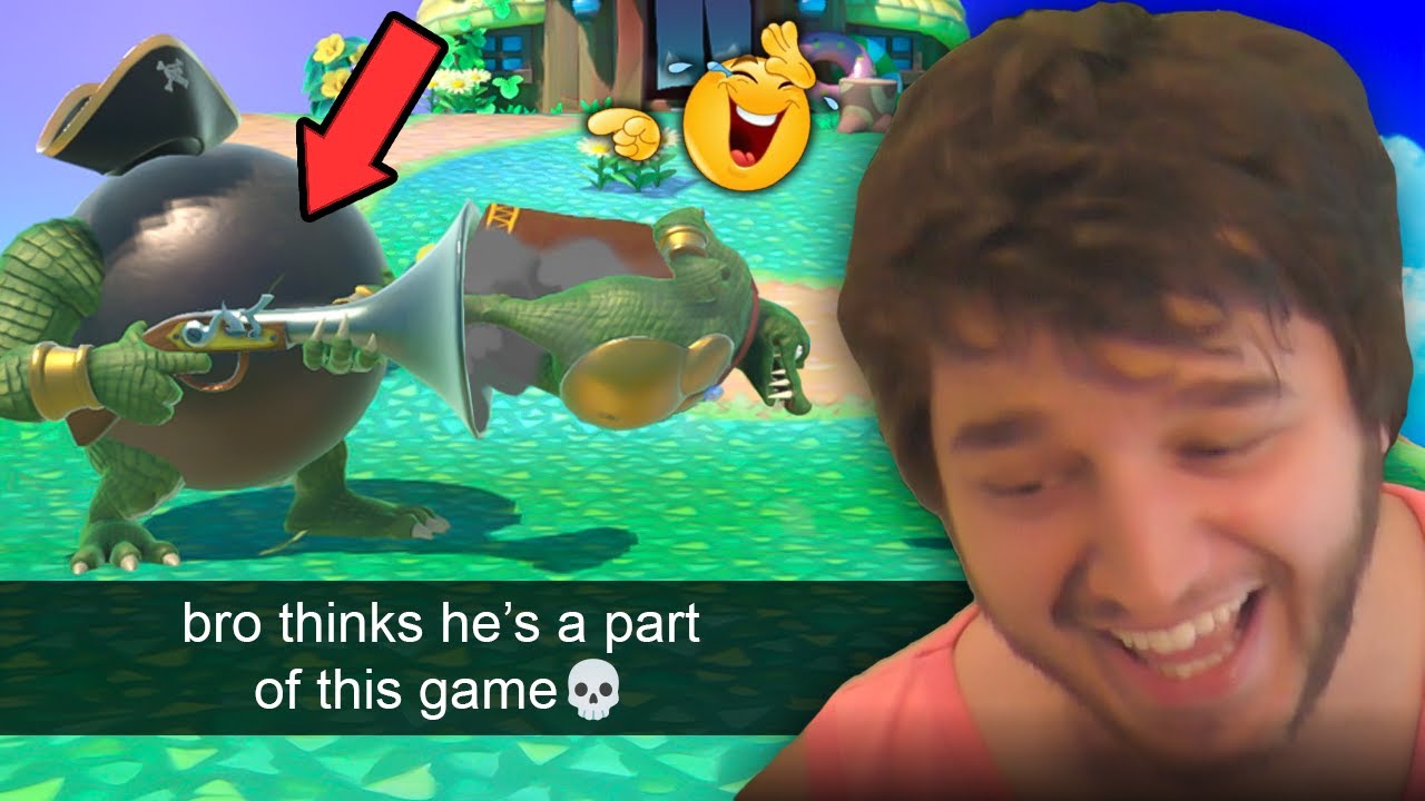 Реакция на моменты «WTF» в Smash Ultimate, за исключением того, что я теряю клетки мозга