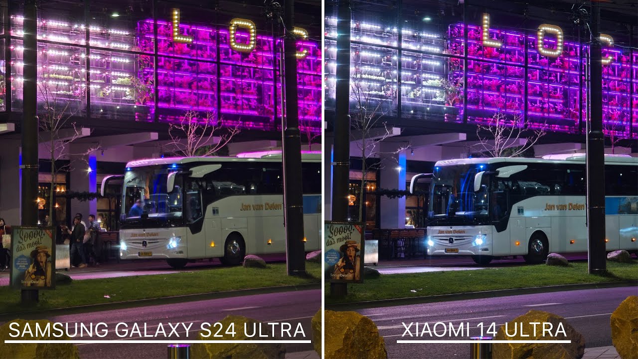 Samsung Galaxy S24 Ultra vs Xiaomi 14 Ultra Low Light Camera Comparison!