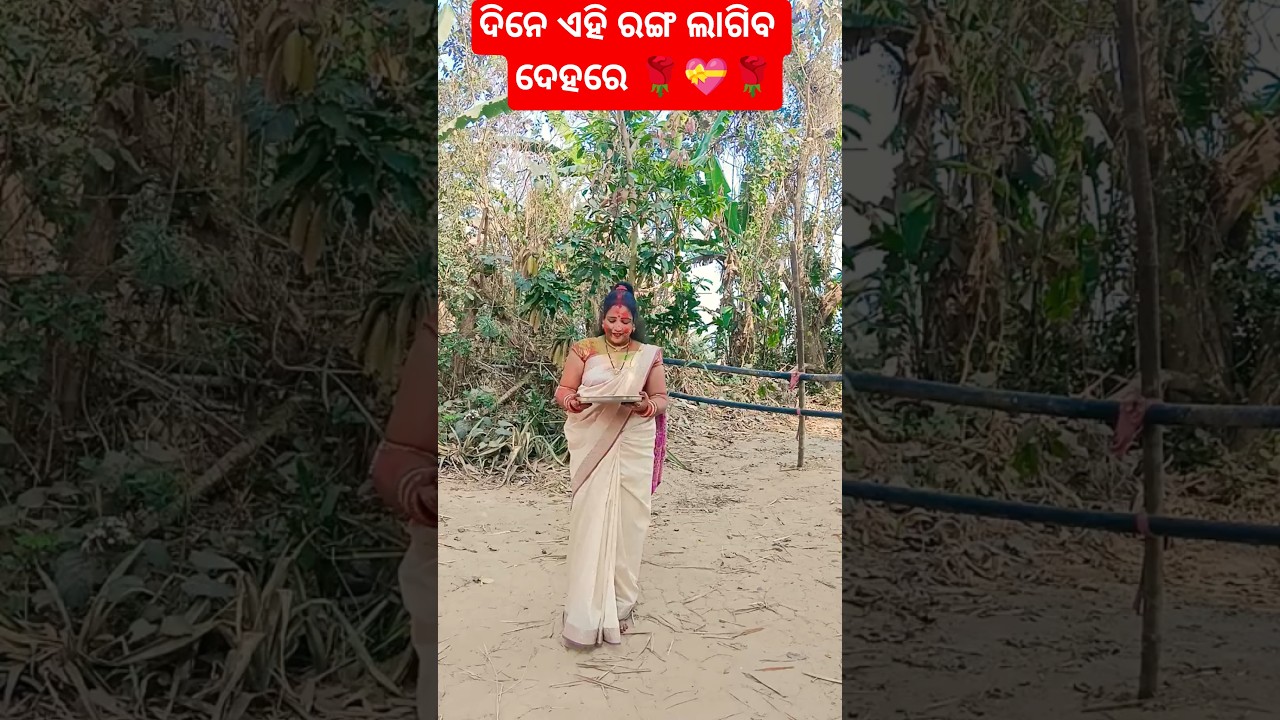 ଦିନେ ଏହି ରଙ୍ଗ ଲାଗିବ ଦେହରେ 💝💝🌹🌹🌹🌹🌹