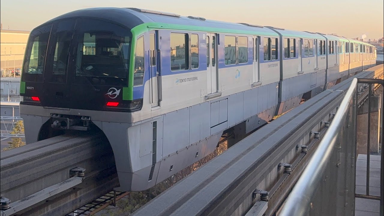 東京モノレール10000形（10076F）　普通羽田空港第2ターミナル行き