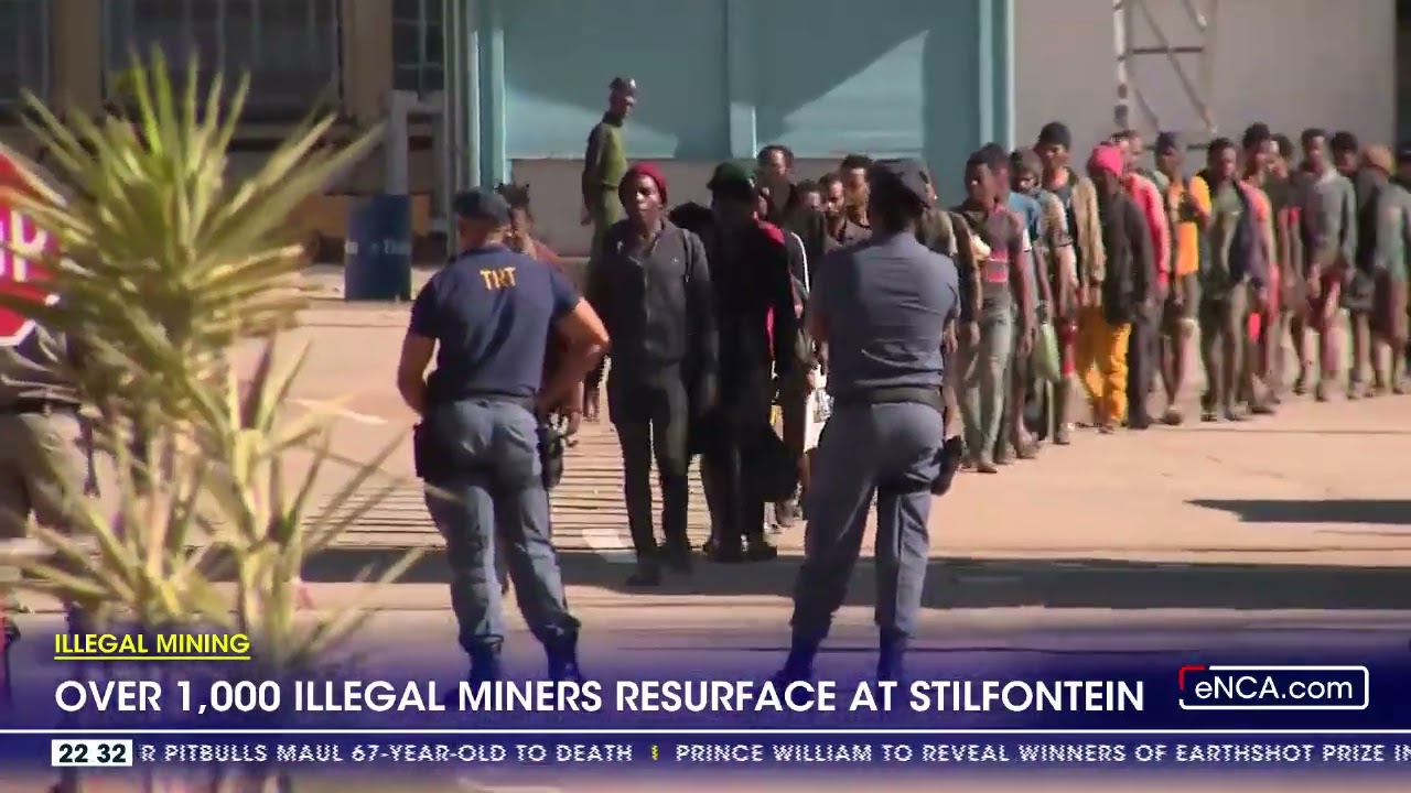Illegal mining | Over 1,000 illegal miners resurface at Stilfontein