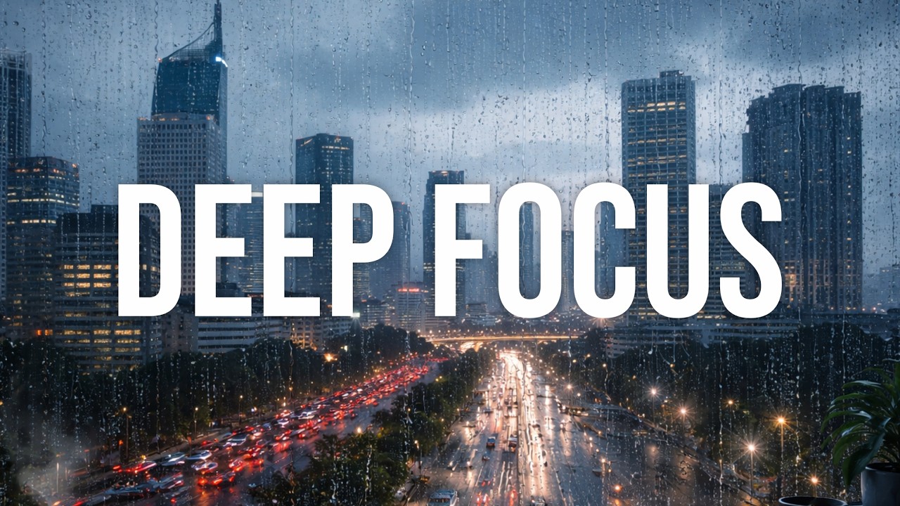1 Jam Musik Fokus untuk Belajar & Kerja Instrumental Deep Focus Tanpa Lirik