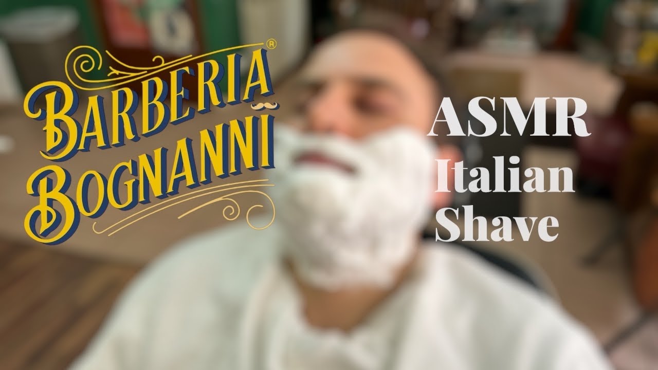 ASMR Italian shave💆🏻‍♂️