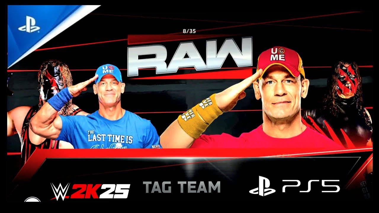 Who’s the REAL Cena & Kane?! 🔥 | WWE 2K25 PS5 Tag Team Showdown