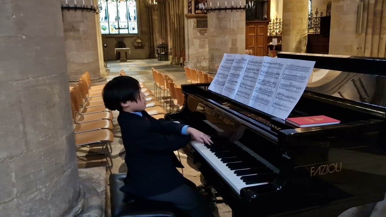 Doctor Gradus Ad Parnassum by Debussy, performed in Christ Church Cathedral by Alexander