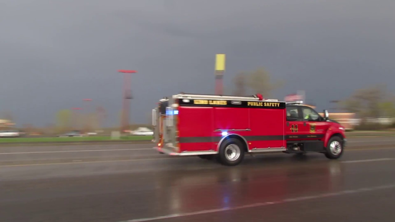 Lino Lakes Division of Fire - Engine & Tender 11 Responding - 5-5-18