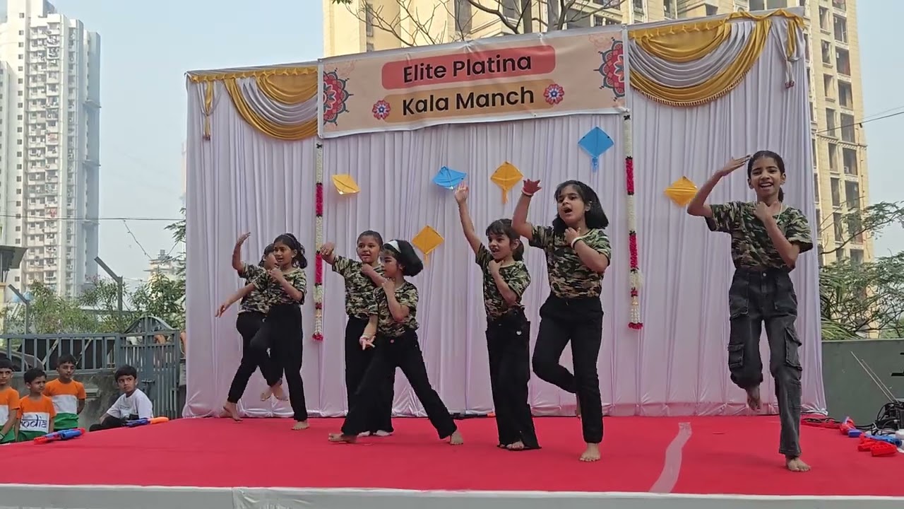 Kids Patriotic dance Performance #republicday #independenceday #indiadance #kidsperfomance 