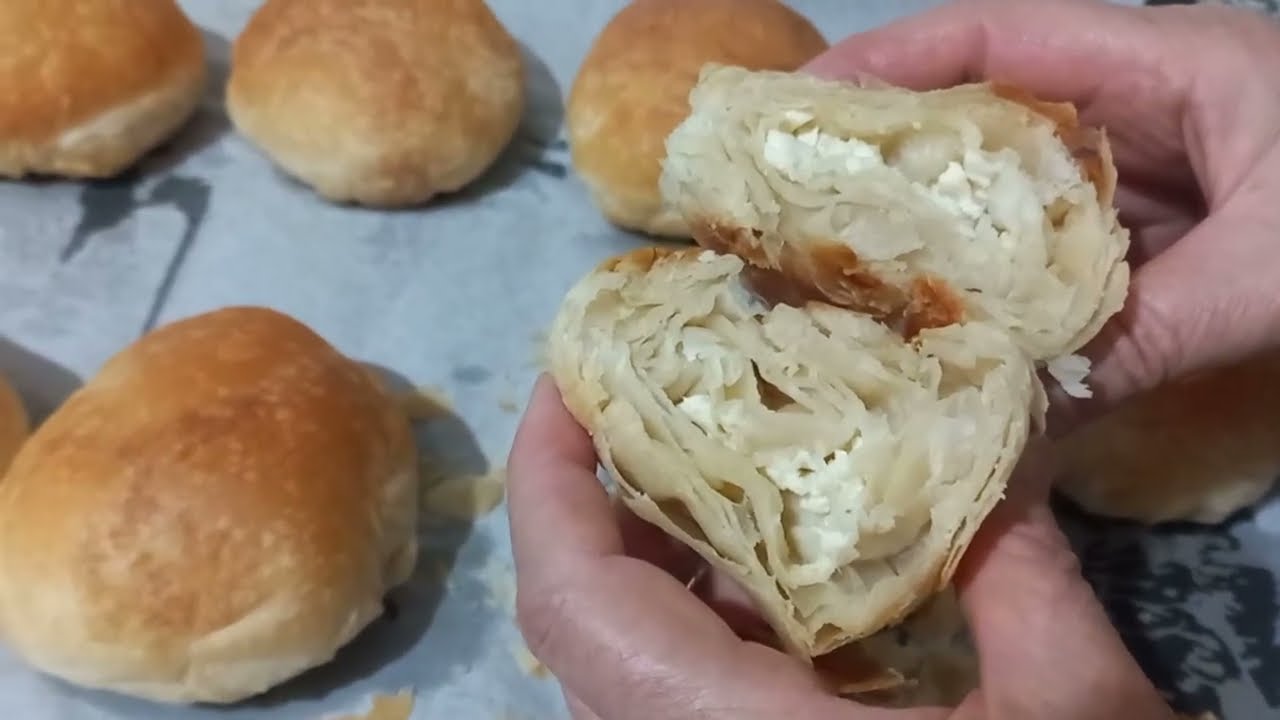 📣İKİ BARDAK SU İLE HAZIRLADIM❗️YİYENLER TARİFİNİ İSTIYOR💯ÇITIR ÇITIR KAT KAT KOLAY BÖREK TARİFİ😋