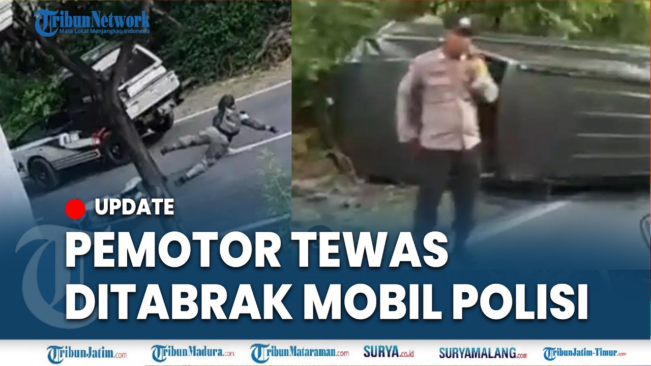 🔴MOBIL DINAS POLISI TABRAK VARIO DI BANGKALAN, Pemotor Tewas di Lokasi