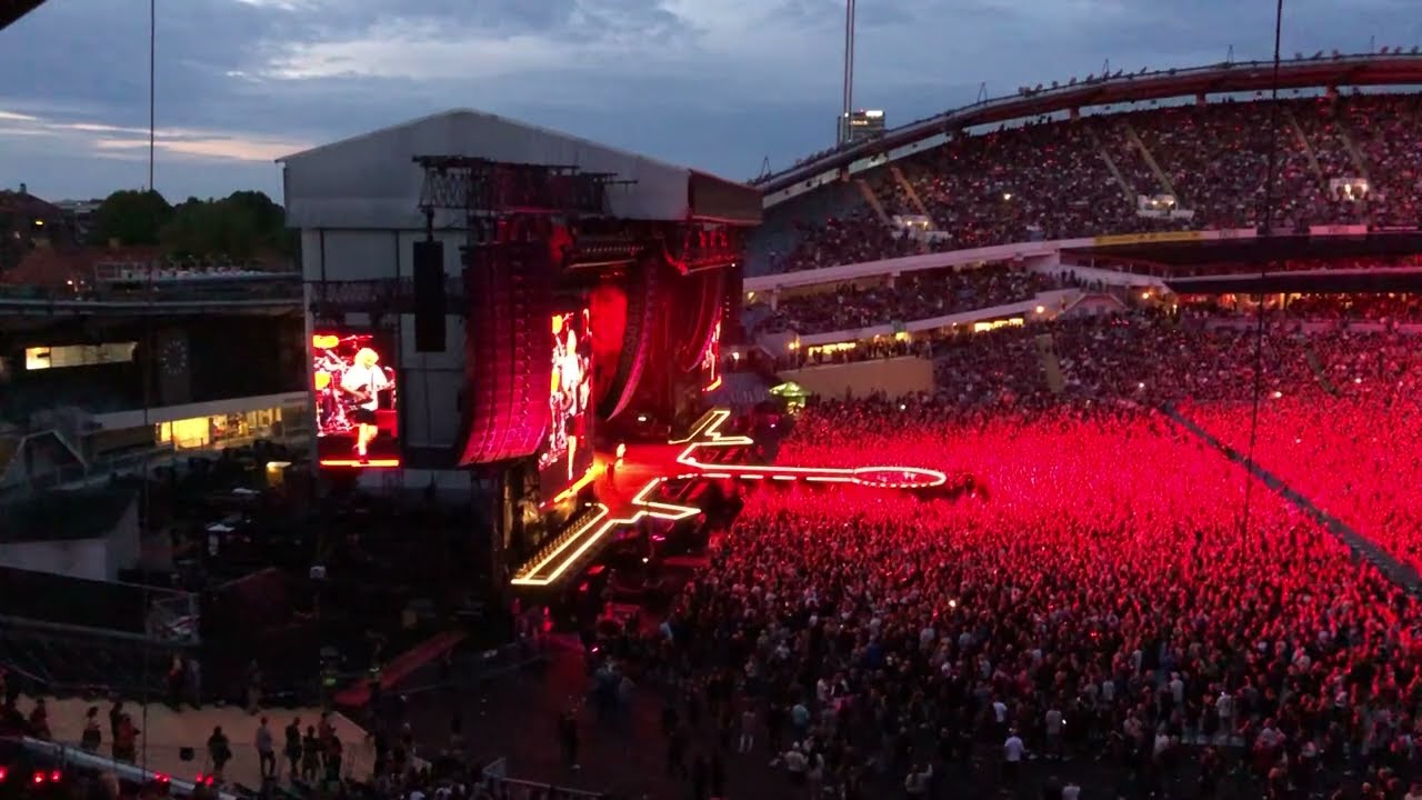 Hell Ain't A Bad Place To Be - AC/DC | Ullevi Gothenburg 1/8 2025 - Power Up Tour Europe 2025