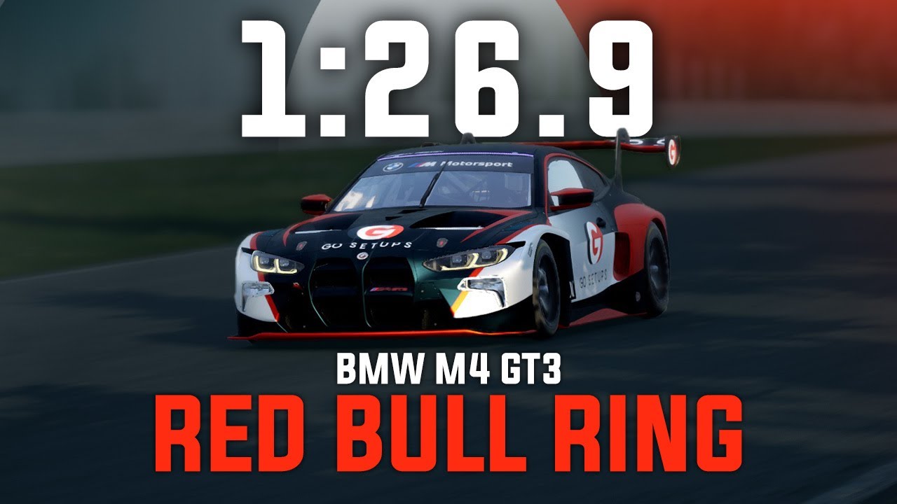 Red Bull Ring 1:26.9 - BMW M4 GT3 - GO Setups | ACC 1.9.7