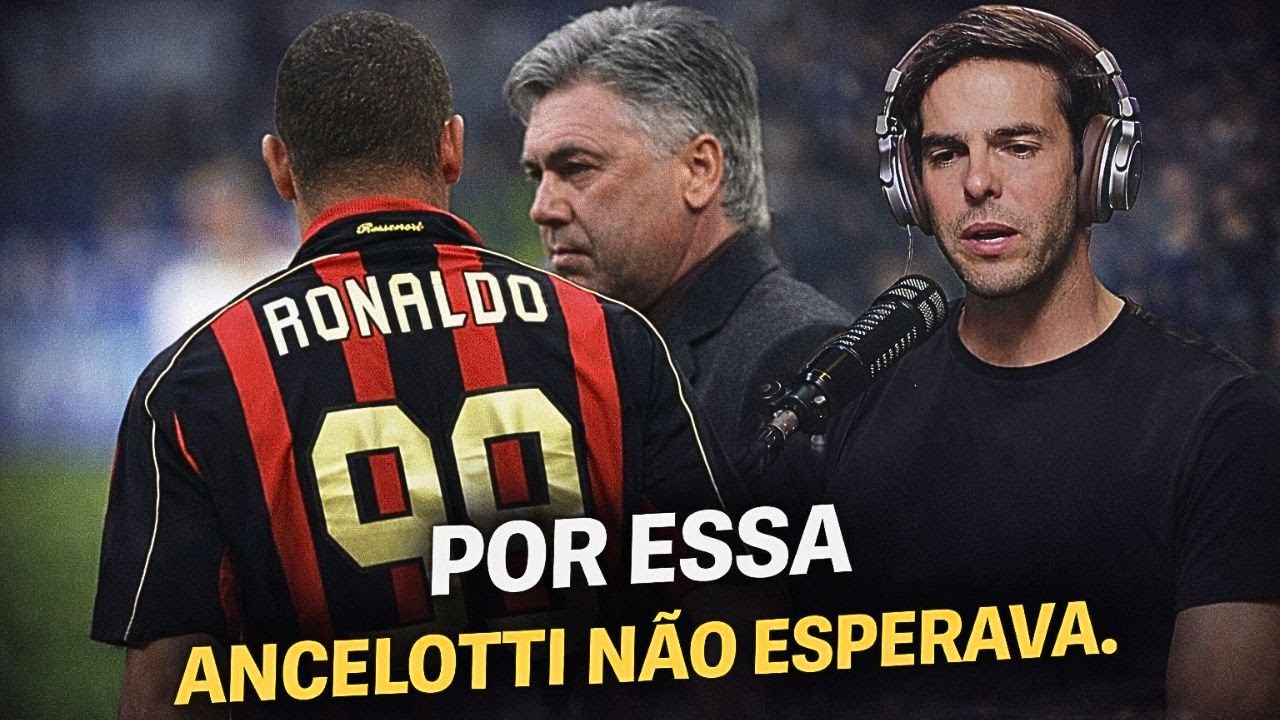 ANCELOTTI QUERIA QUE RONALDO FIZESSE ISSO E SE DEU MAL