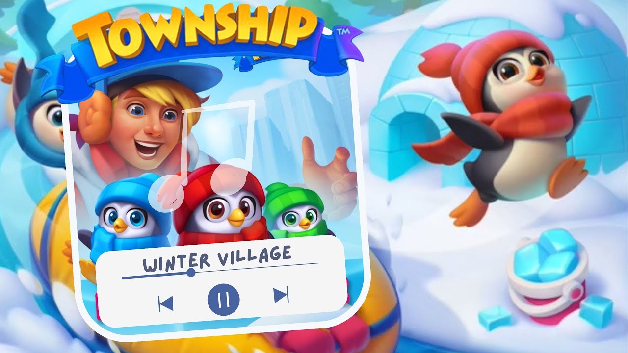 Township WINTER VILLAGE: Merge Event Music 🎵 Christmas Jazz BGM