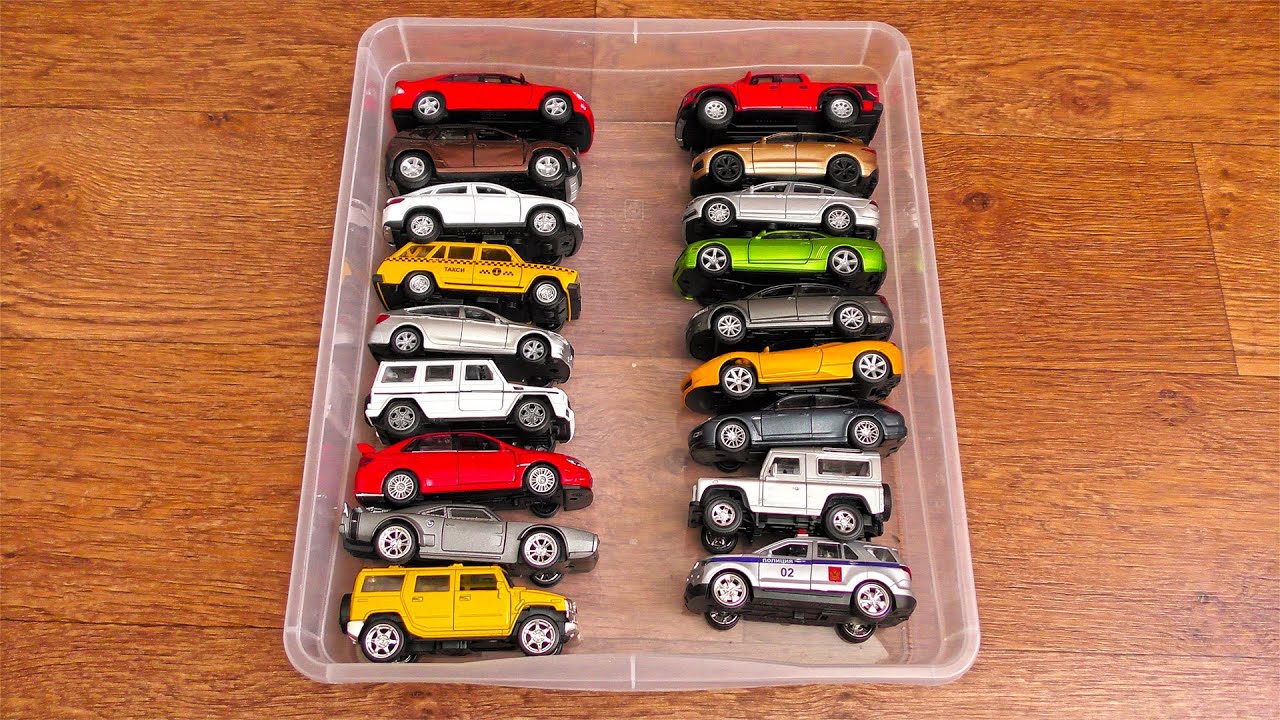 SUVs, Sports Cars, Sedans and More taken out of the box