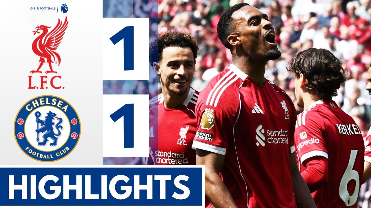 Liverpool vs Chelsea 1-1 - Highlights - Enzo Fernandez & Gravenberch Goals - Premier League 2026