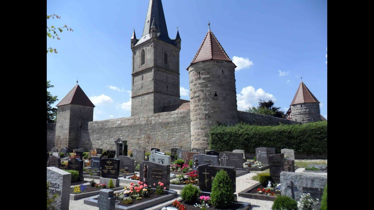 Roberts Geschichten Serie3 Franken Bayern Hannberg und Effeltrich zwei Kirchenburgen
