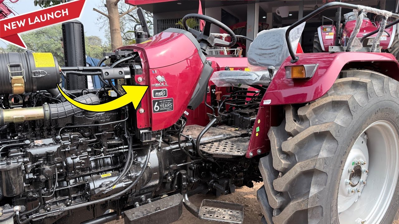 M-Bull𓄀स्पेशल ट्रैक्टर Mahindra Yuvo Tech Plus 585 Di M Bull | अब 55HP वाले फुल फीचर्स टॉर्क 50HP मे