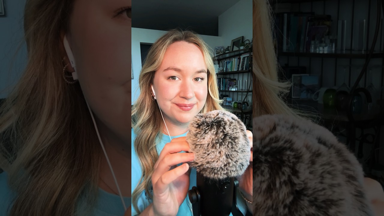 asmr | fuzzy mic brush and personal attention 💆🏼&zwj;♀️